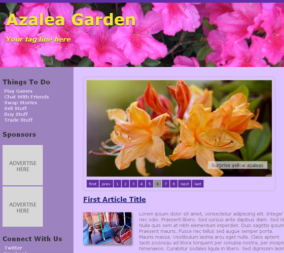 Free HTML5 Websites