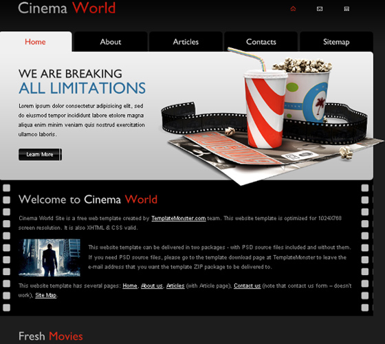 Free HTML5 Websites