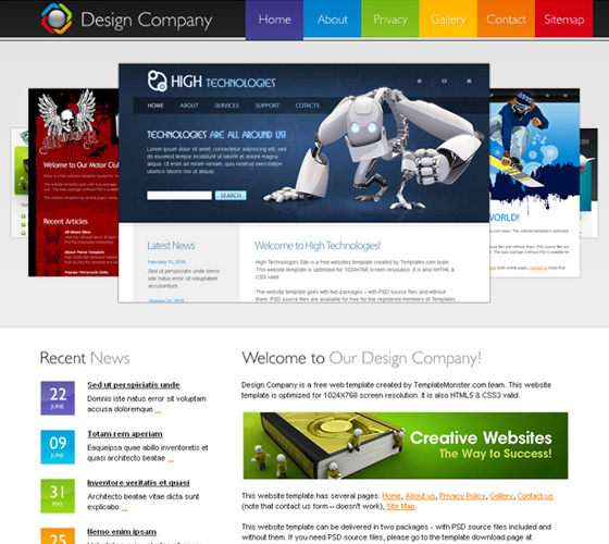 Free HTML5 Websites