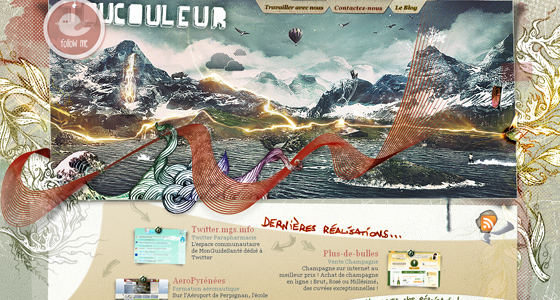 Beautiful Hand Drawn Websites