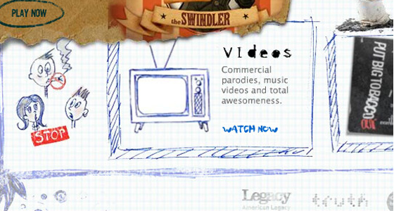 Beautiful Hand Drawn Websites