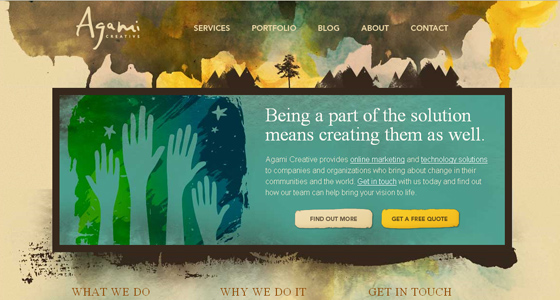 Beautiful Hand Drawn Websites