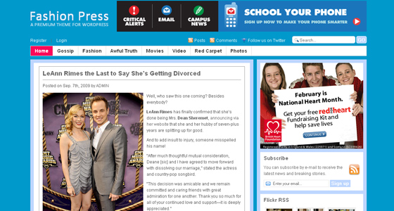 Wordpress Magazine Themes