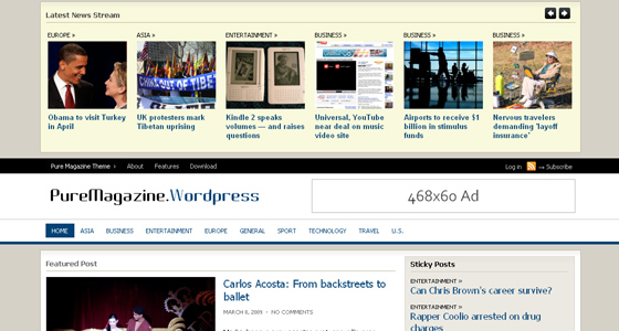 Wordpress Magazine Themes