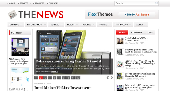 Wordpress Magazine Themes