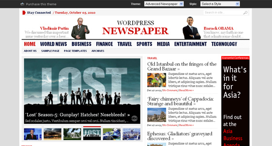 Wordpress Magazine Themes