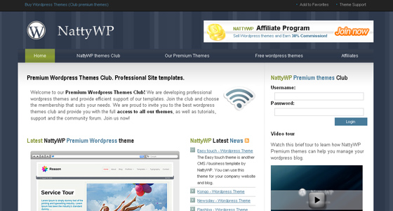 Wordpress Themes Provider