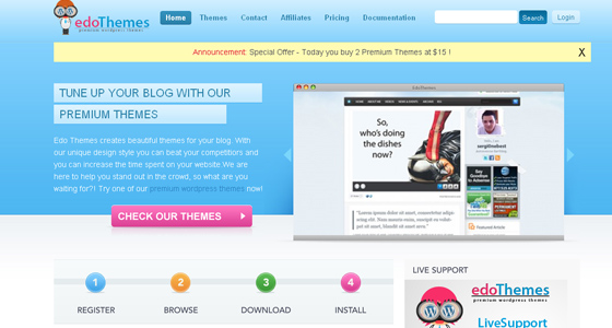Wordpress Themes Provider
