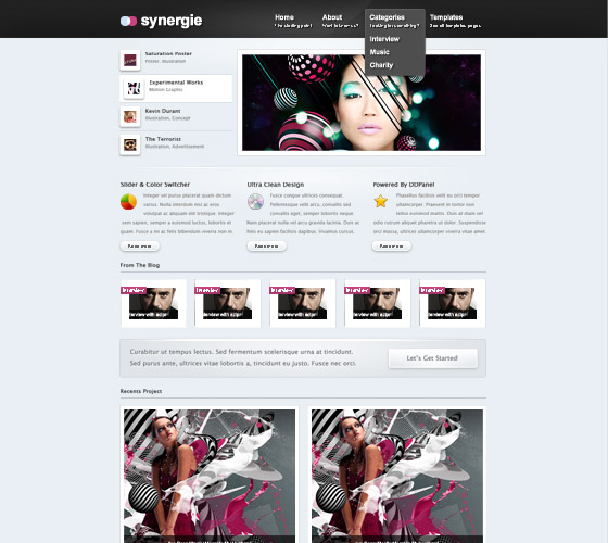 Awesome Psd Themes Free