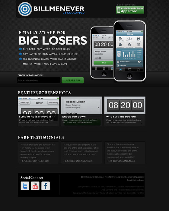 Awesome Psd Themes Free