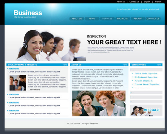 Awesome Psd Themes Free