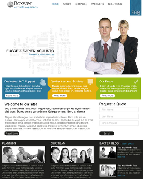 Awesome Psd Themes Free