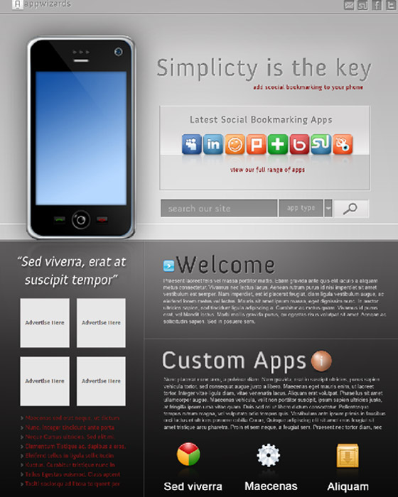 Awesome Psd Themes Free