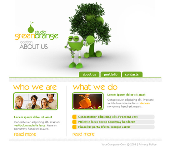 Awesome Psd Themes Free