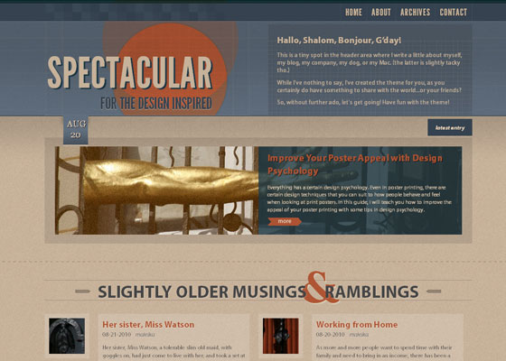 HTML5 WordPress Theme