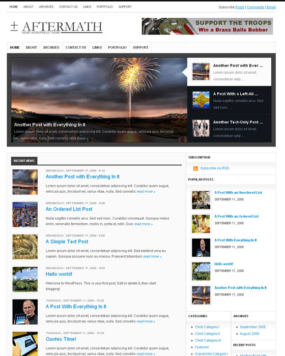 Corporate WordPress Themes