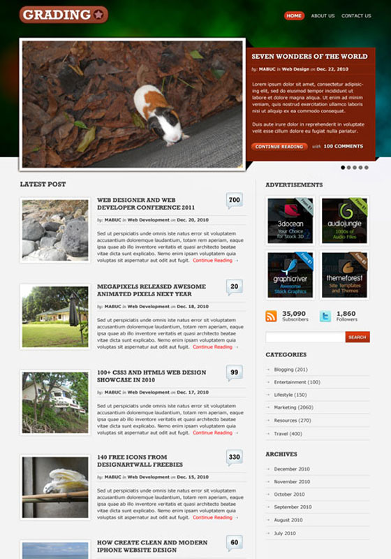 Corporate WordPress Themes