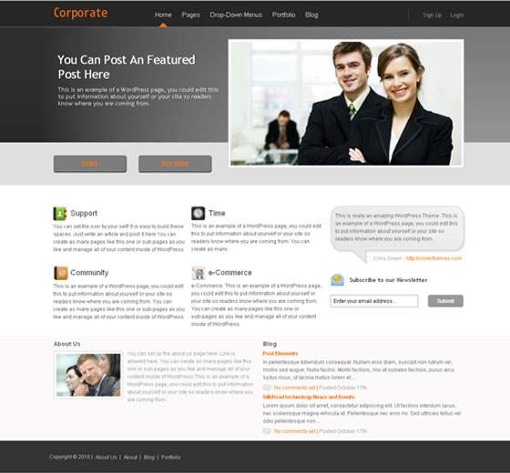 Corporate WordPress Themes