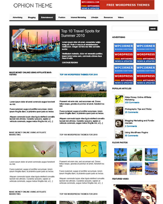 Corporate WordPress Themes