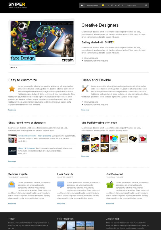 Corporate WordPress Themes