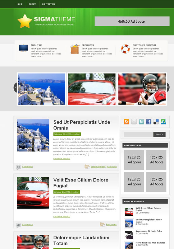 Corporate WordPress Themes