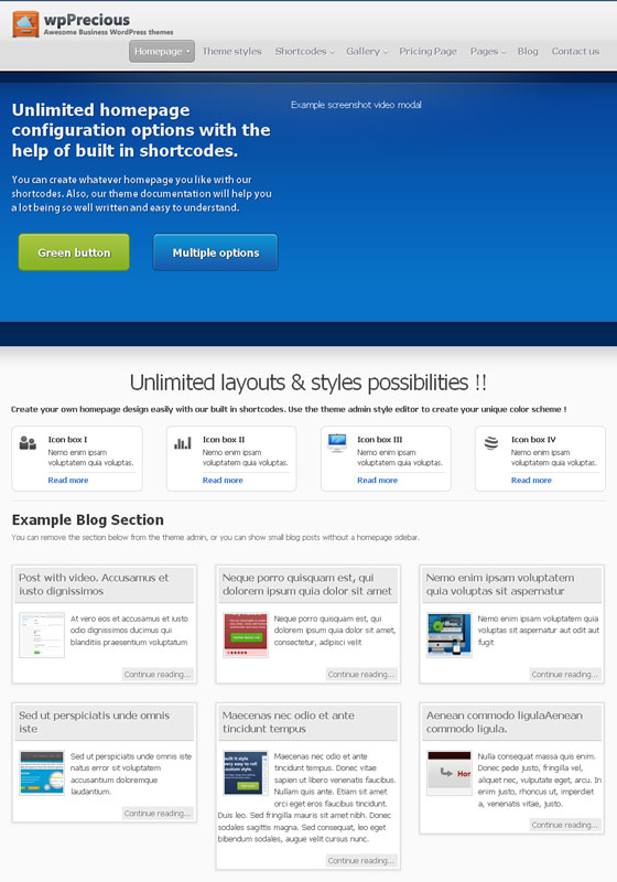 Corporate WordPress Themes