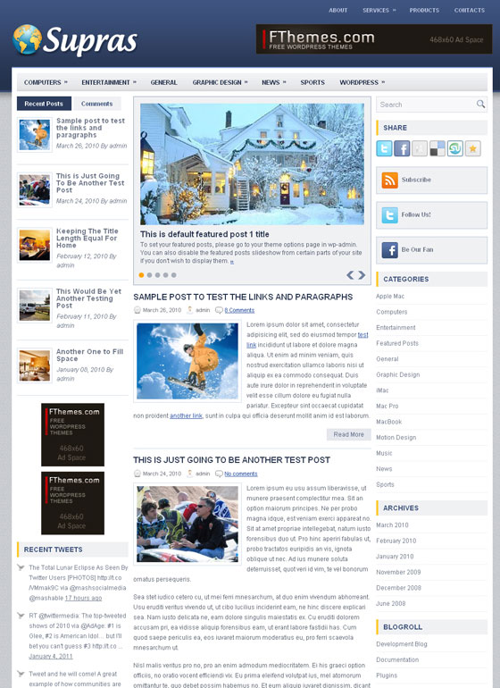 Corporate WordPress Themes