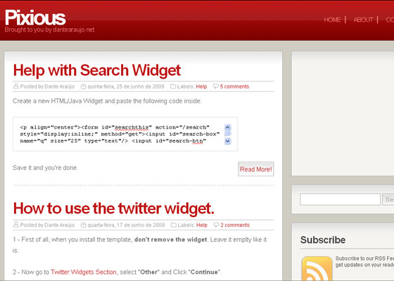 Blogger Templates
