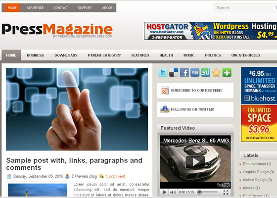 Blogger Templates