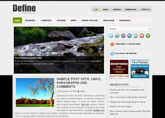 Free WordPress Themes
