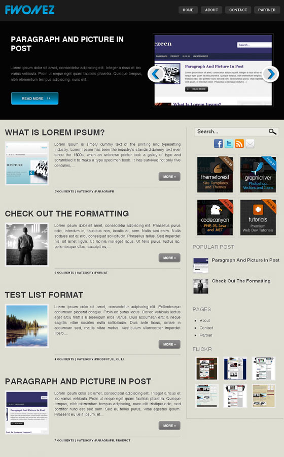 Free WordPress Themes