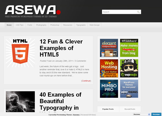 Free WordPress Themes