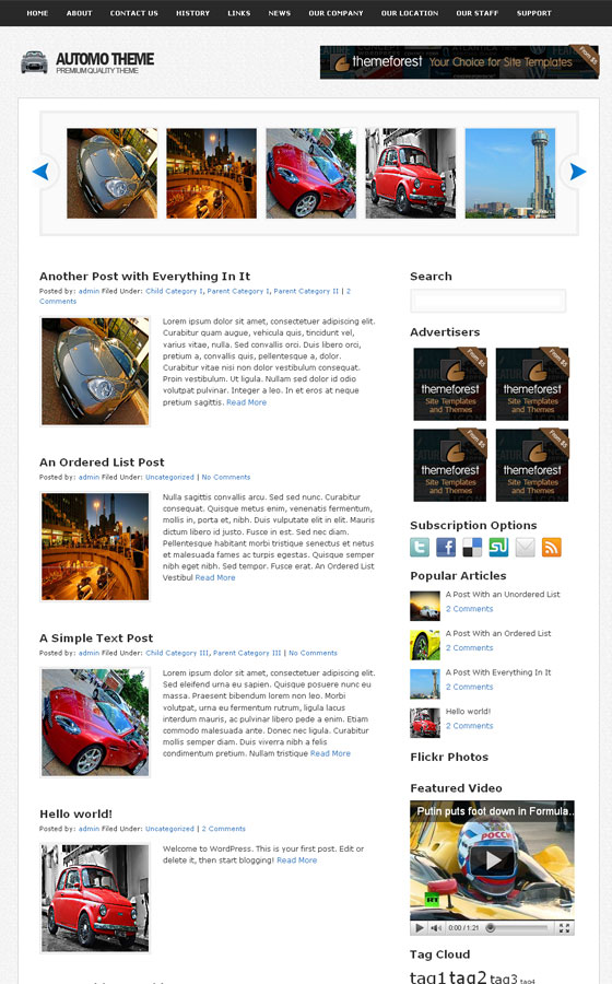Free WordPress Themes