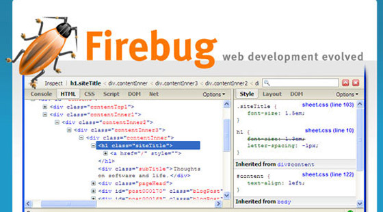 Firefox add-ons for designers & developers