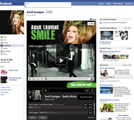 Facebook Fans Pages