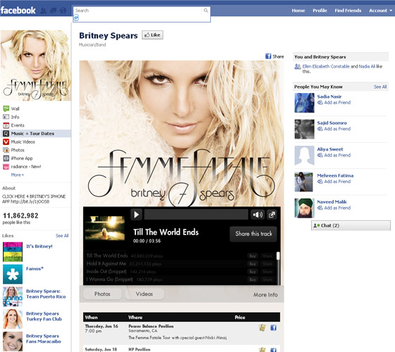 Facebook Fans Pages