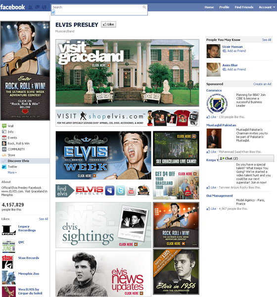 Facebook Fans Pages