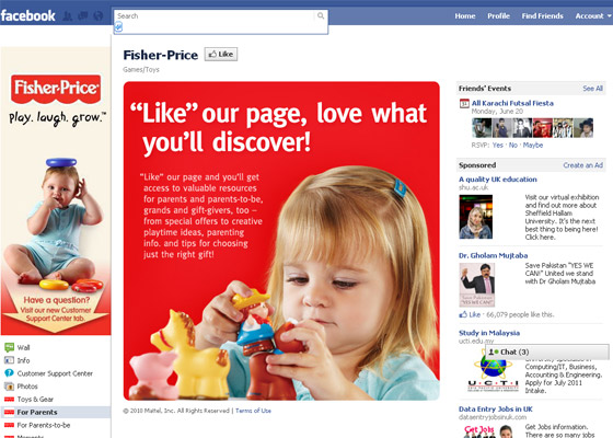 Facebook Fans Pages