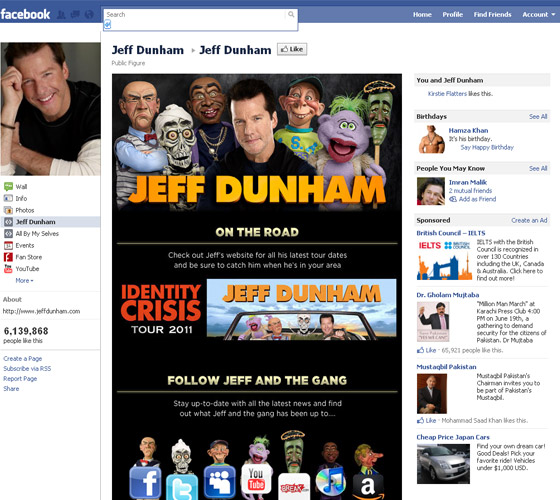 Facebook Fans Pages