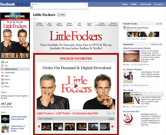Facebook Fans Pages