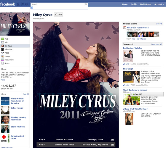 Facebook Fans Pages