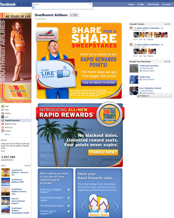 Facebook Fans Pages
