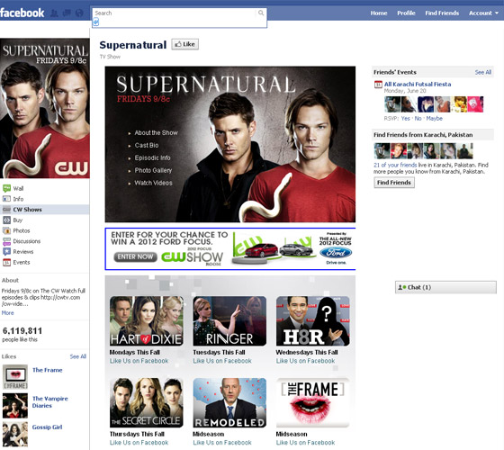 Facebook Fans Pages