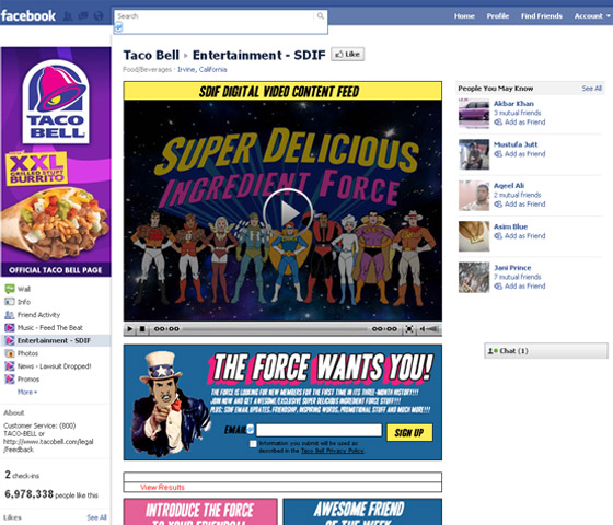 Facebook Fans Pages