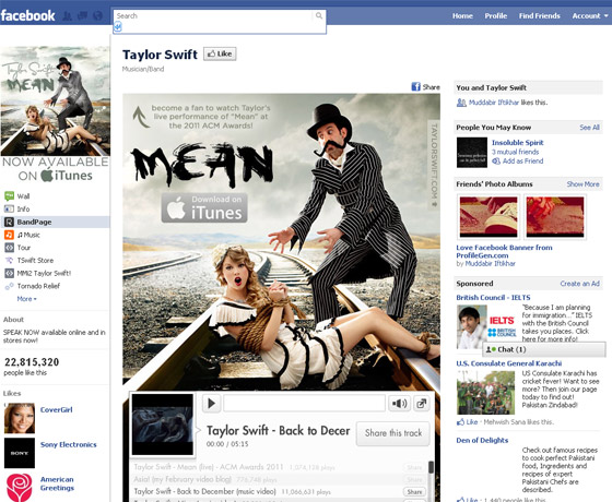 Facebook Fans Pages