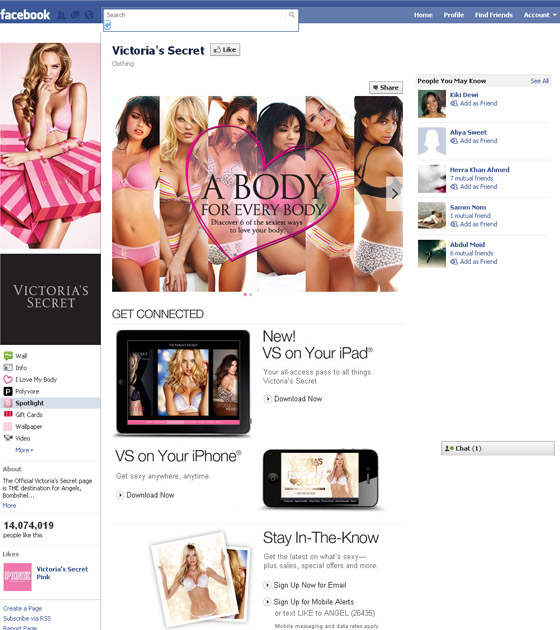 Facebook Fans Pages
