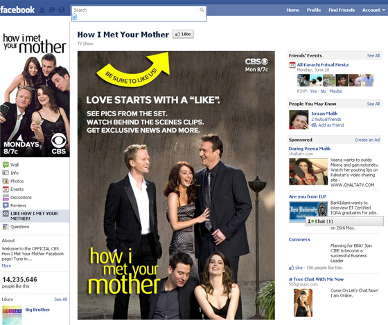 Facebook Fans Pages