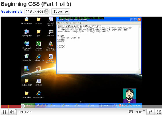Best CSS Video Tutorials