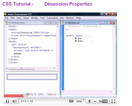 Best CSS Video Tutorials