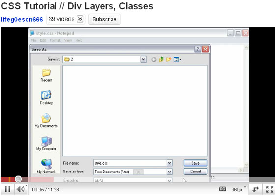 Best CSS Video Tutorials